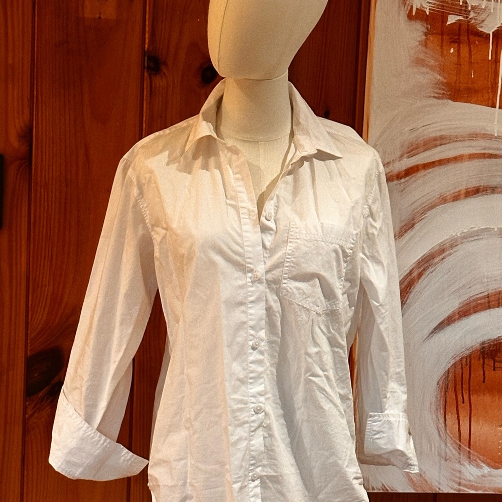 J. Crew Crisp White Button-Down Shirt - Picture 6 of 6